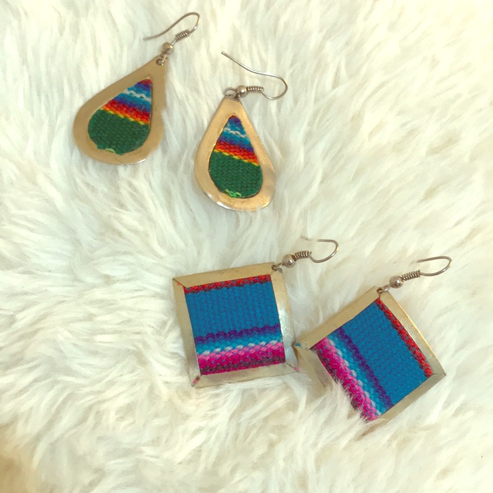 Fun cloth earrings